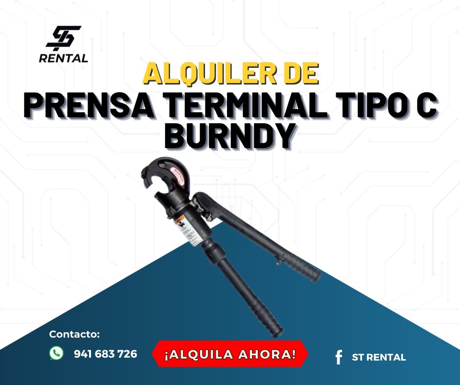 Prensa terminal tipo C