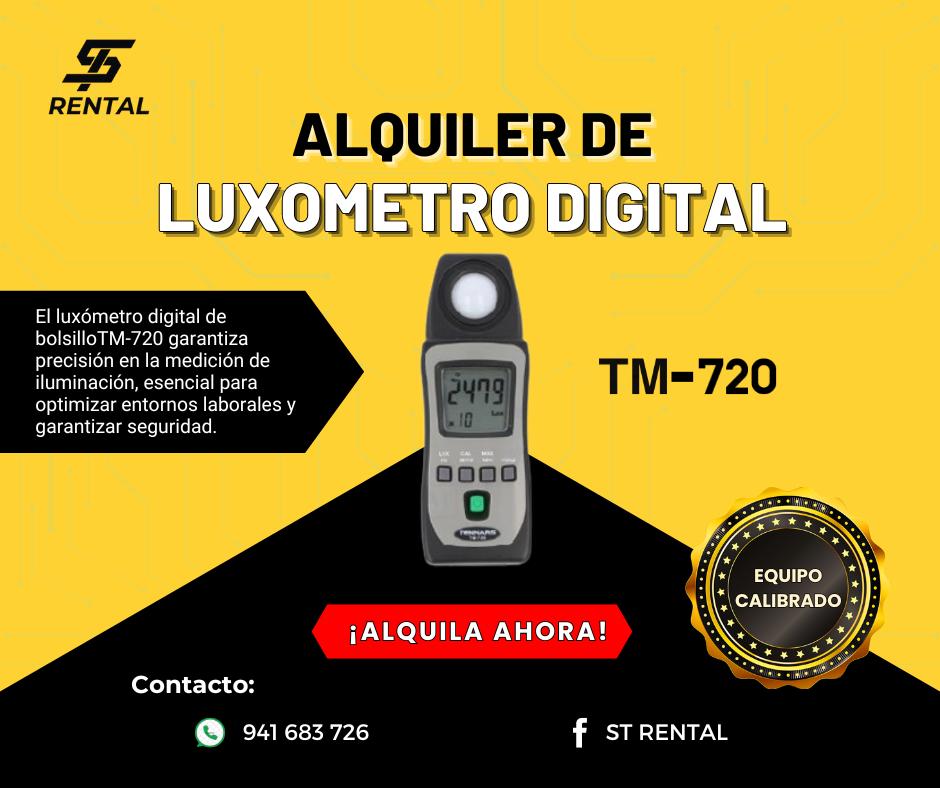 Luxómetro digital