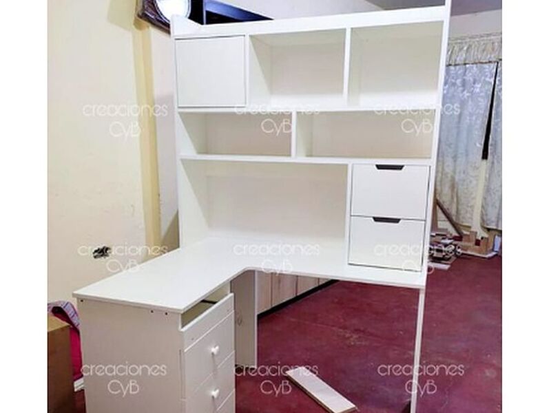 Escritorio Melamine Blanco