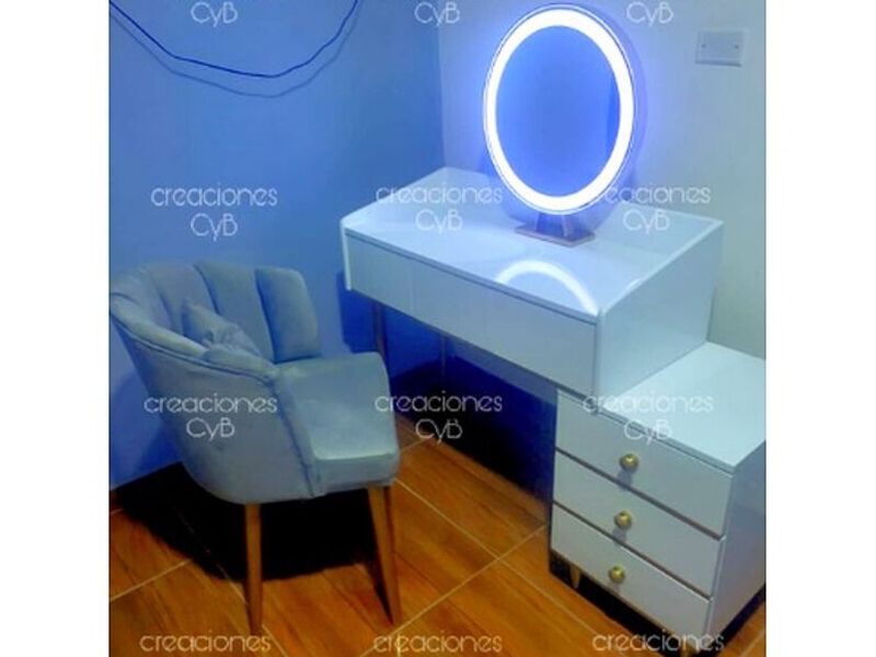 Tocador en Gloss Acrílico