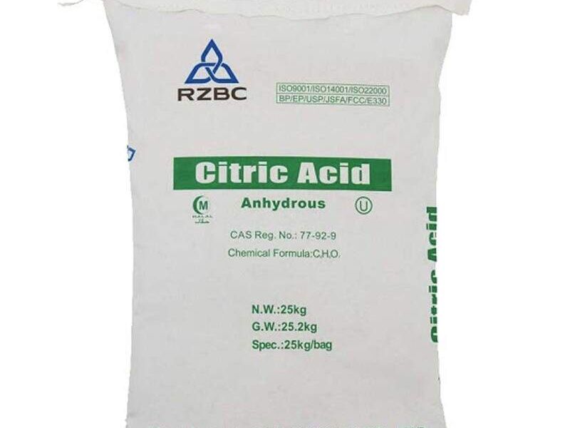  Ácido cítrico anhydrous Perú