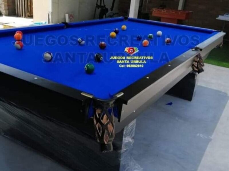 MESA DE BILLAS MODELO AMERICANO