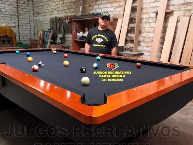 MESA POOL MODELO AMERICANO Perú