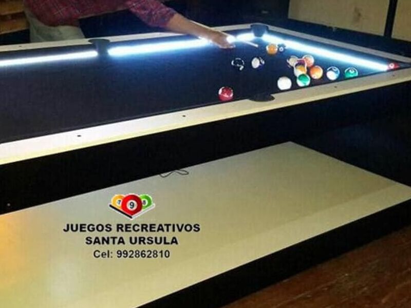 MESA DE BILLAR MODELO EXCLUSIVO  Perú