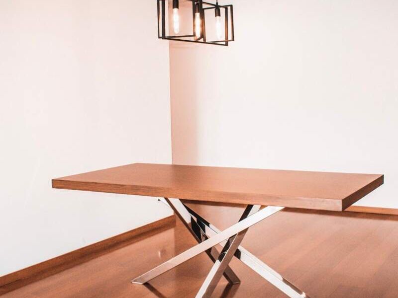 BAYCHEER Mesa de comedor rectangular Peru