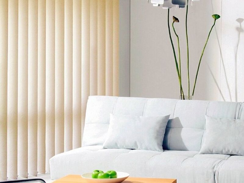 Cortina vertical beige Trujillo