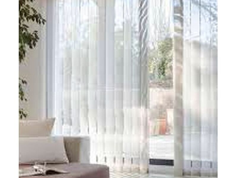 Cortina panel japones blanco Trujillo