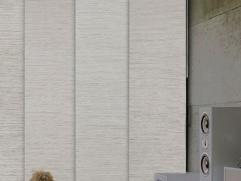 Cortina panel japones beige Trujillo