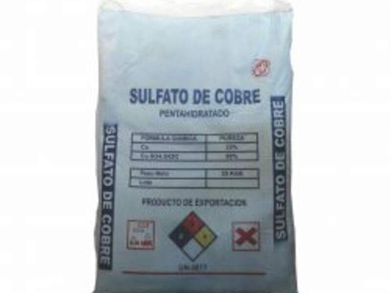 Sulfato Cobre Pentahidratado Perú
