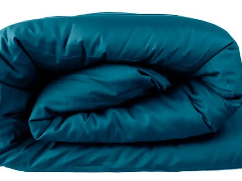 FUNDA DE PLUMÓN BAMBÚ PEACOCK BLUE PERÚ