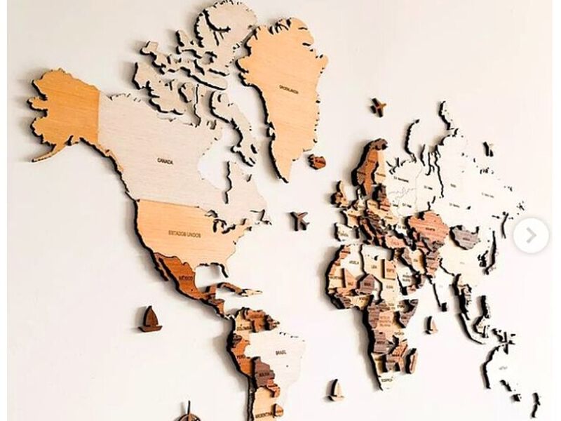 World Map  Perú
