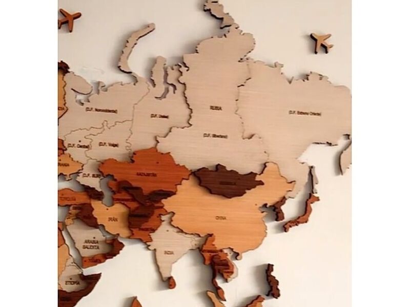 Mapas de Madera Perú