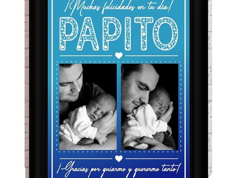 Cuadro Decorativo Papito Perú