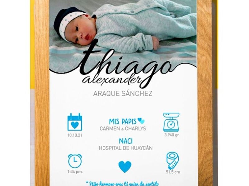 Cuadro Decorativo Thiago Perú