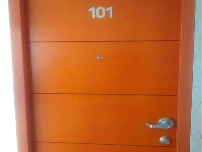 Puertas Cortafuego de madera simple