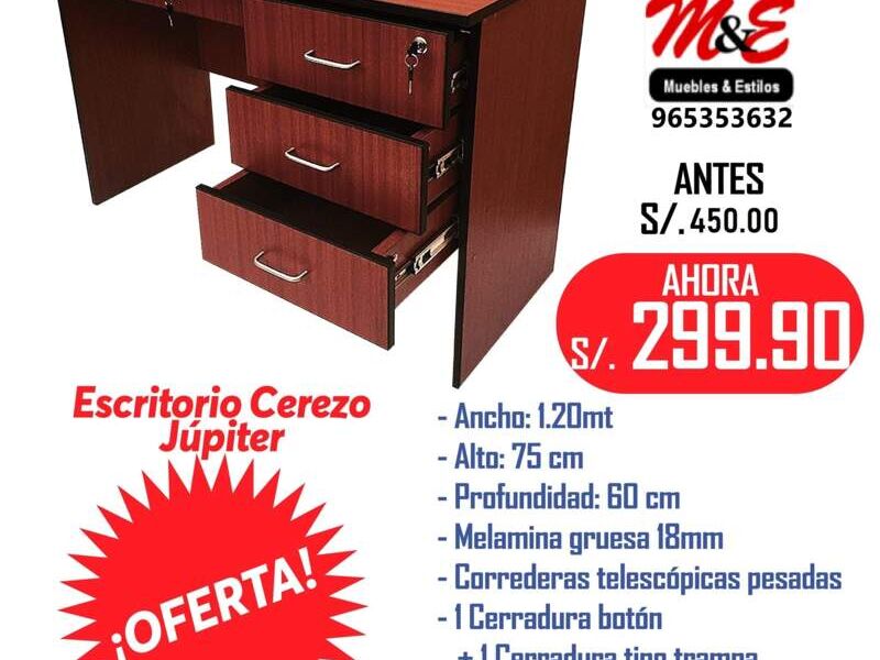 Escritorio Cerezo Jupiter Peru