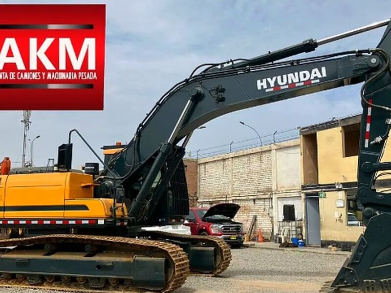 Excavadora Hyundai Perú