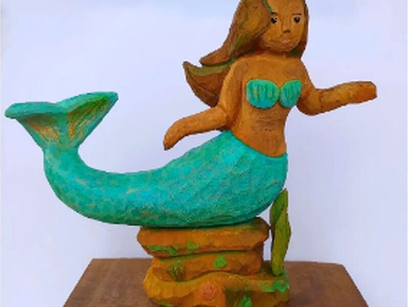 Escultura Sirena Perú