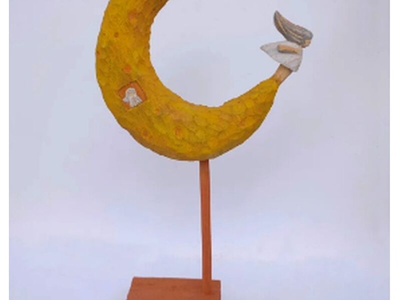 Escultura Mamá sueña 