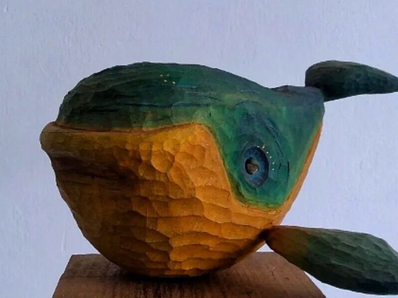 Escultura Ballena  Perú