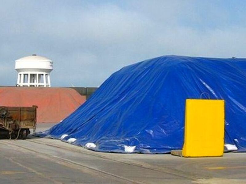 Carpa bodeguera azul Peru