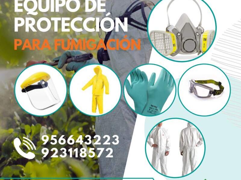 Equipo Protección Fumigación Perú