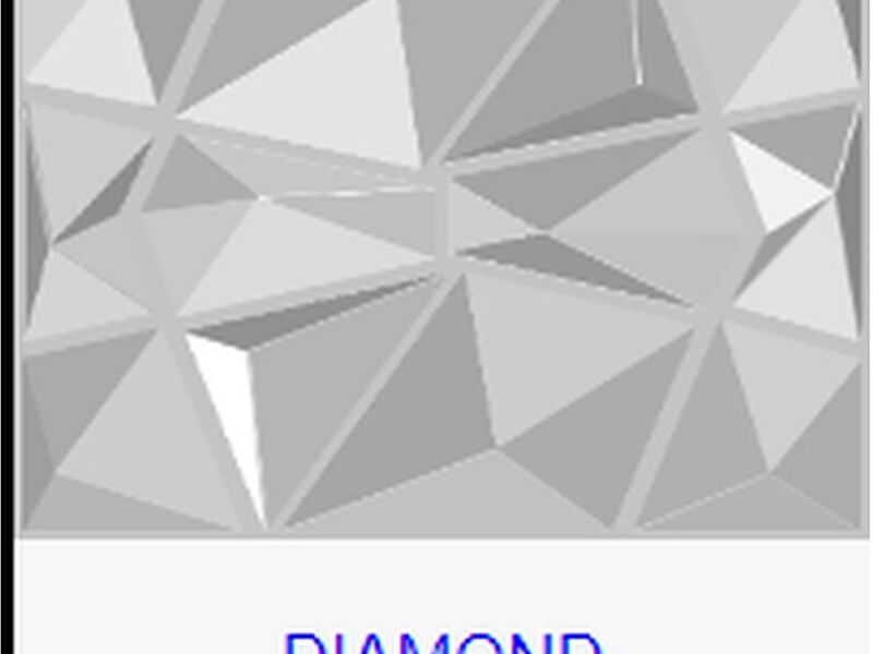 Pared 3D Diamond Perú