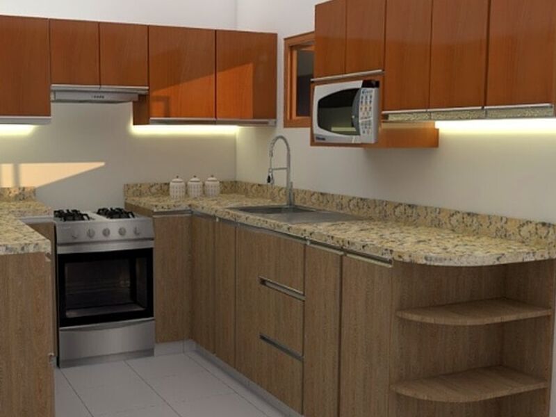 Muebles de cocina melamina-also
