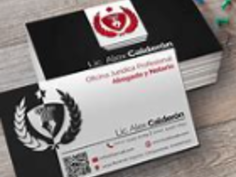Tarjetas de presentacion, Lima, Perú