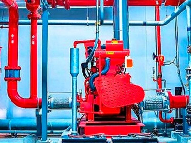 Sistema de red de agua contra incendios PERU