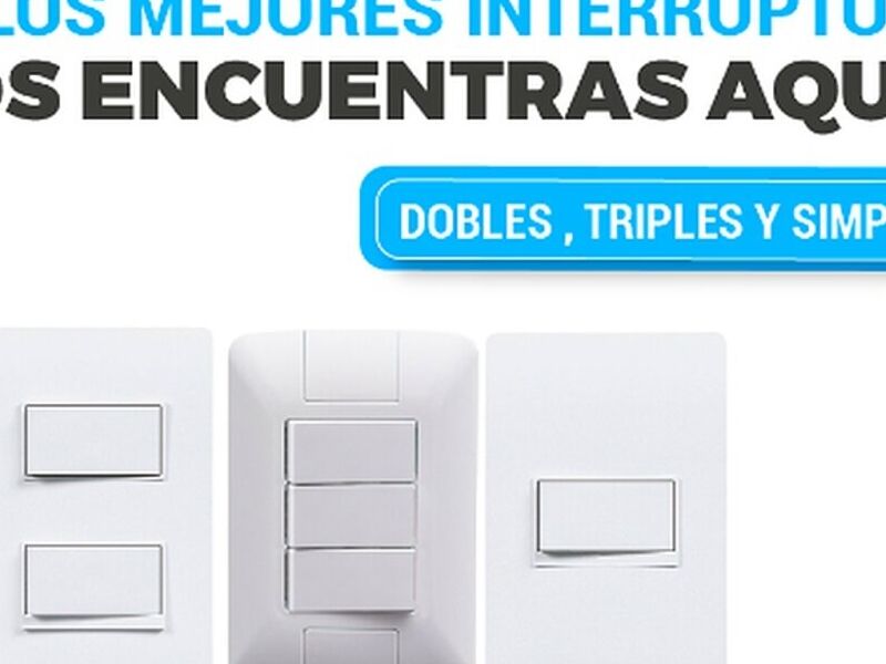 INTERRUPTOR DE PARED LIMA PE