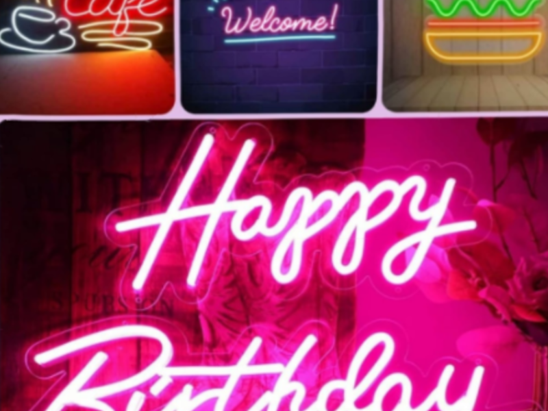 Letras neon, Breña Perú