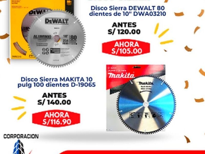 Disco de sierra Perú