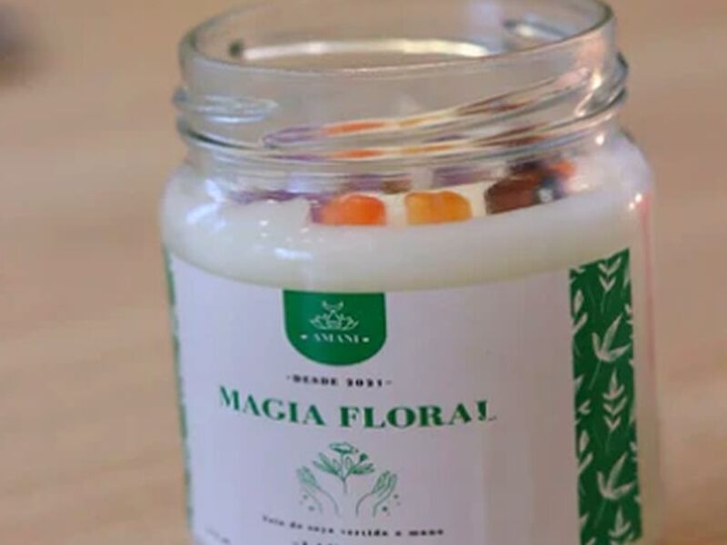Vela Magia floral Perú