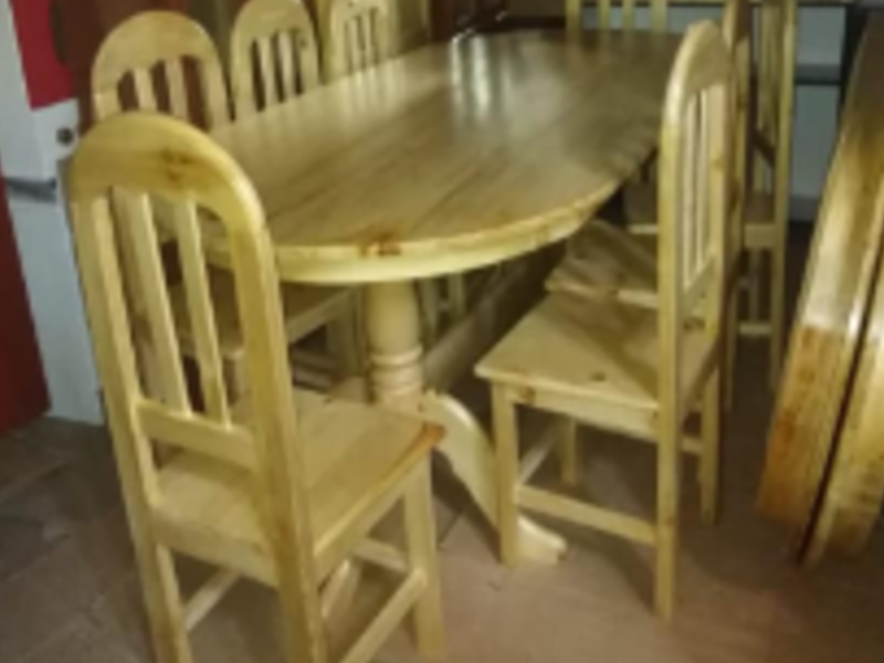 Comedor Mesa de Madera Peru