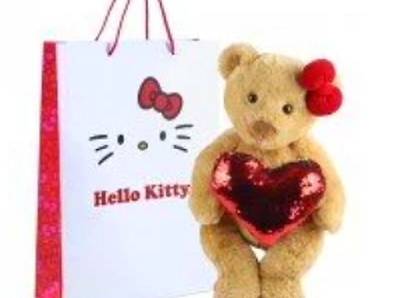 PELUCHE CORAZÓN Y LAZO PERÚ