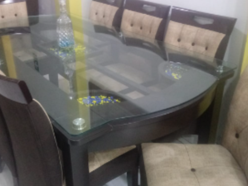 Comedor Mesa de Cristal Peru