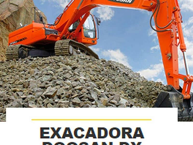 EXACADORA DOOSAN DX 300CLA