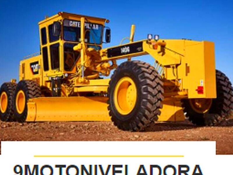 9MOTONIVELADORA CAT 14