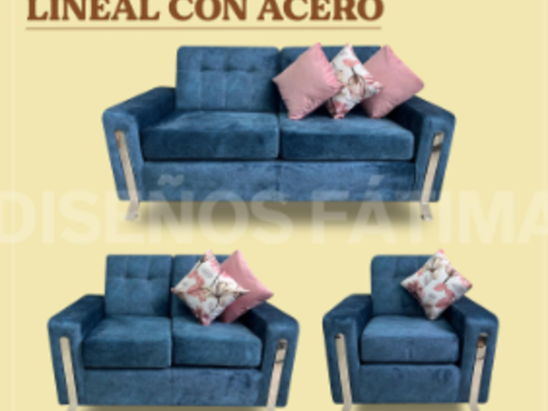 Juego de Muebles Linela con acero Peru