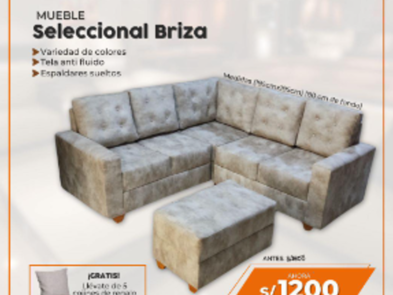 Juego de Muebles Seleccional Briza Peru