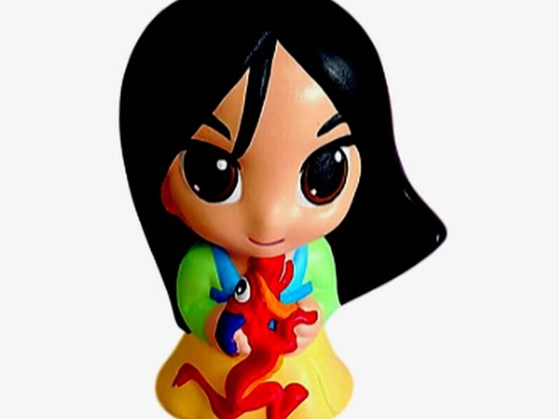Adorno ceramica princesa mulan Perú