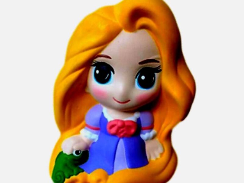 Adorno ceramica rapunzel Perú