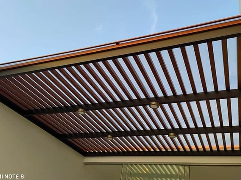 techo madera y aluminio Lima