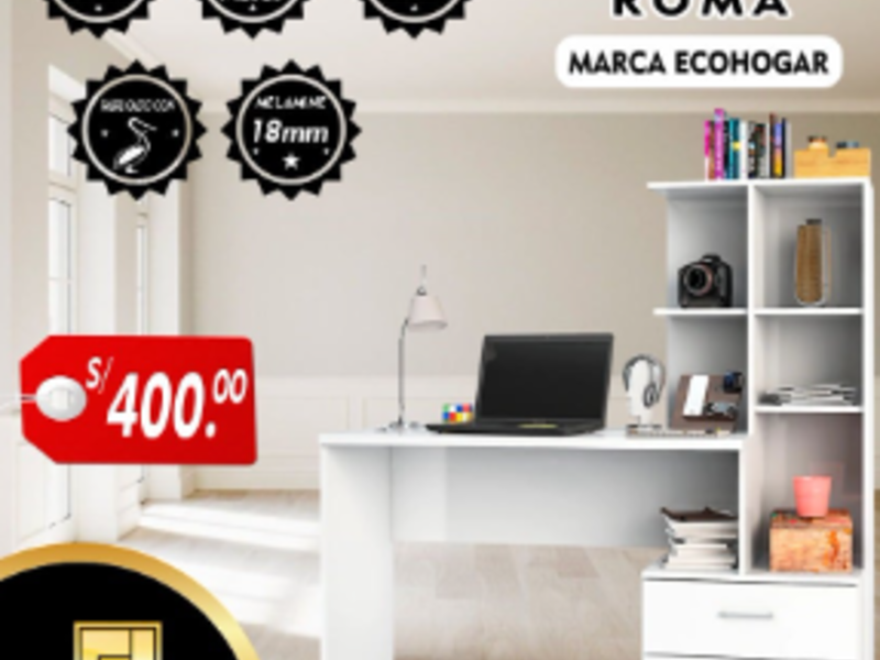 Escritorio de madera Roma Peru