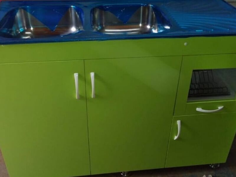 lavadero de cocina verde Ica