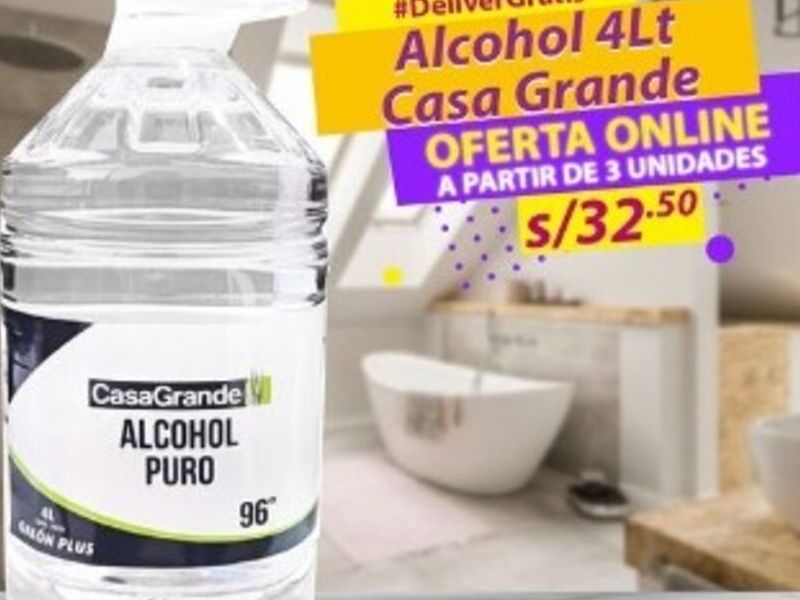 Alcohol puro Perú