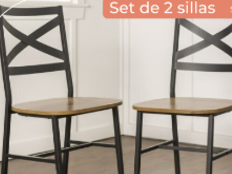 Paquete de 2 sillas Peru