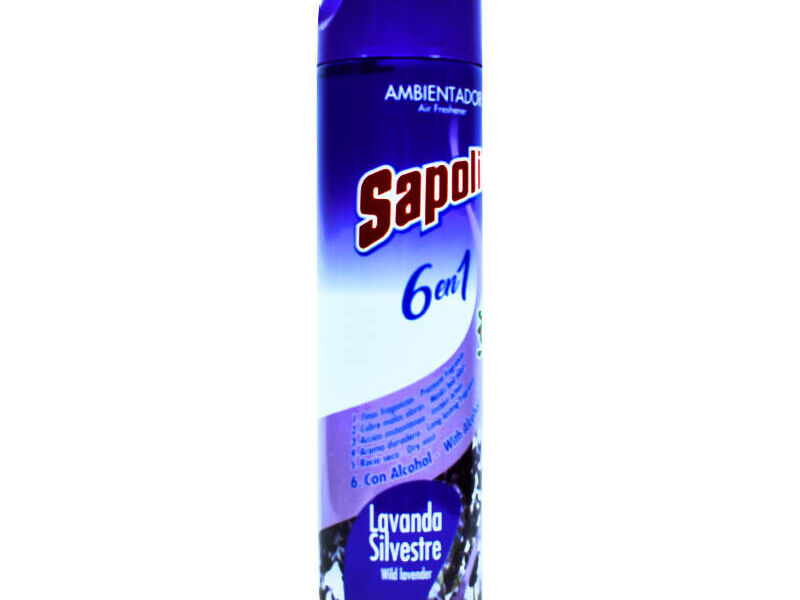 Ambientador Spray Sapolio Lavanda Perú