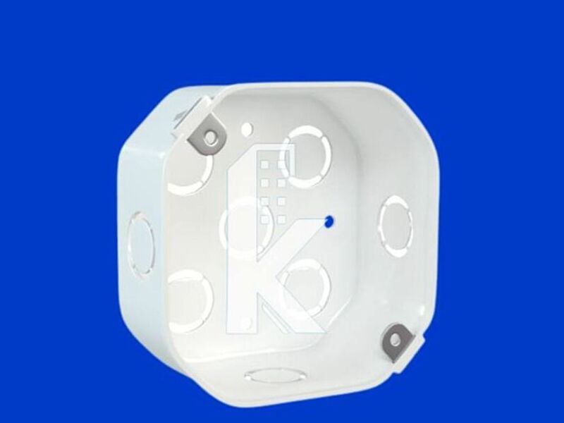 Caja octagonal 4" x 4" Majes